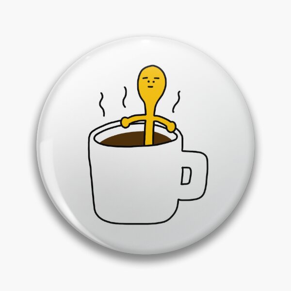 Item preview, Spoon guy in the cup of coffee designed and sold by superbaechoo.