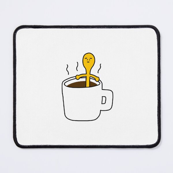 Item preview, Spoon guy in the cup of coffee designed and sold by superbaechoo.