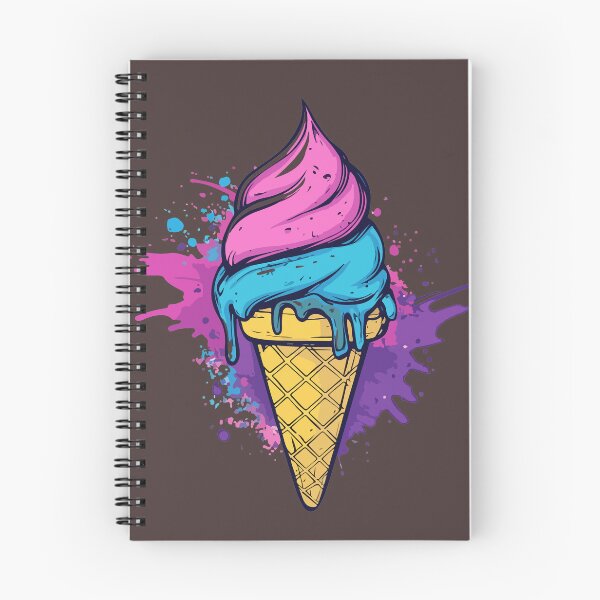 Item preview, Pop-Art ice cream cone designed and sold by Supergaucho84.