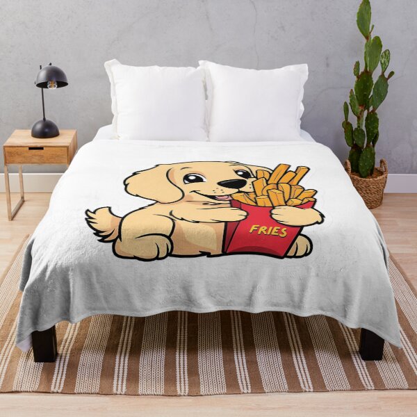 Item preview, Dog having fries | Love for junk food | Gobble Gala designed and sold by Kids GobbleGala.