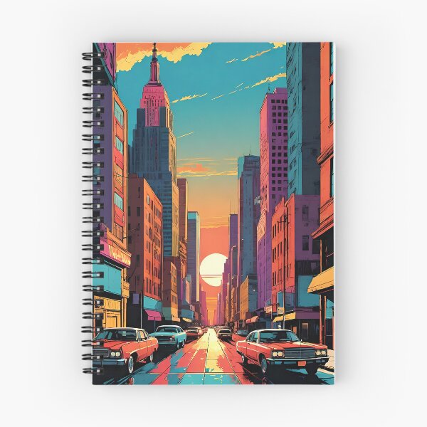 Item preview, City Sunset Illustration  2 designed and sold by Domo-Design.