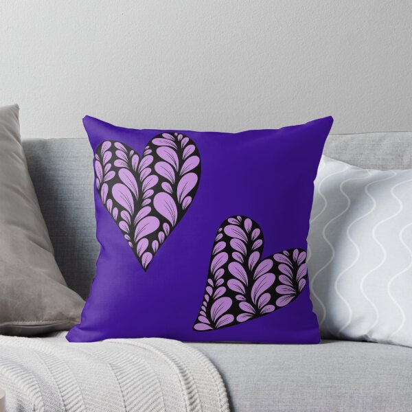 Item preview, Zen Flower Petal Art - Purple Hearts designed and sold by SpeakBoldly.