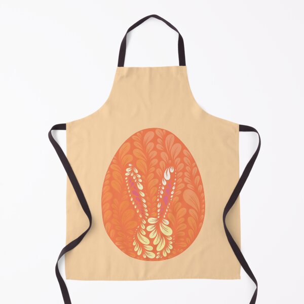 Item preview, Zen Flower Petal Art - Orange Bunny Egg designed and sold by SpeakBoldly.