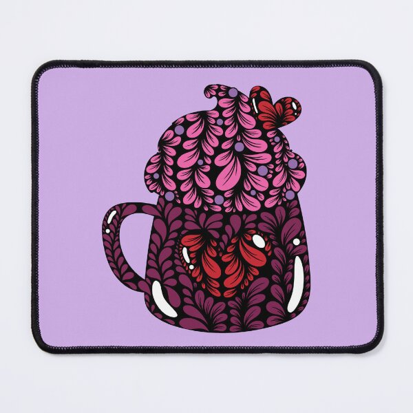 Item preview, Zen Flower Petal Art - Valentine Mug designed and sold by SpeakBoldly.