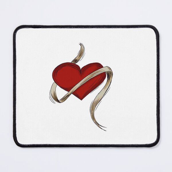 Item preview, heart and colorful banner designed and sold by Kalhanne.