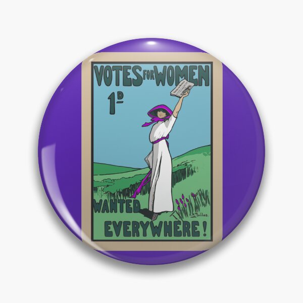 Item preview, Votes For Women Wanted Everywhere designed and sold by Radical Poster Collective.