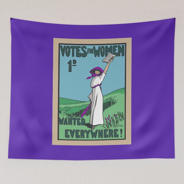 Item preview, Votes For Women Wanted Everywhere designed and sold by Radical Poster Collective.