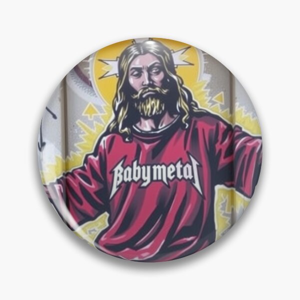 Item preview, Jesus Loves Babymetal, Funny Graffiti Design designed and sold by Burn-Ego.