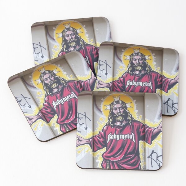 Item preview, Jesus Loves Babymetal, Funny Graffiti Design designed and sold by Burn-Ego.