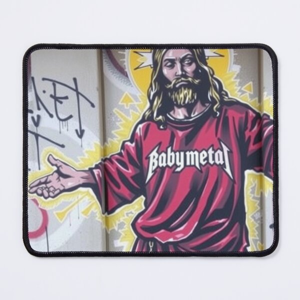 Item preview, Jesus Loves Babymetal, Funny Graffiti Design designed and sold by Burn-Ego.