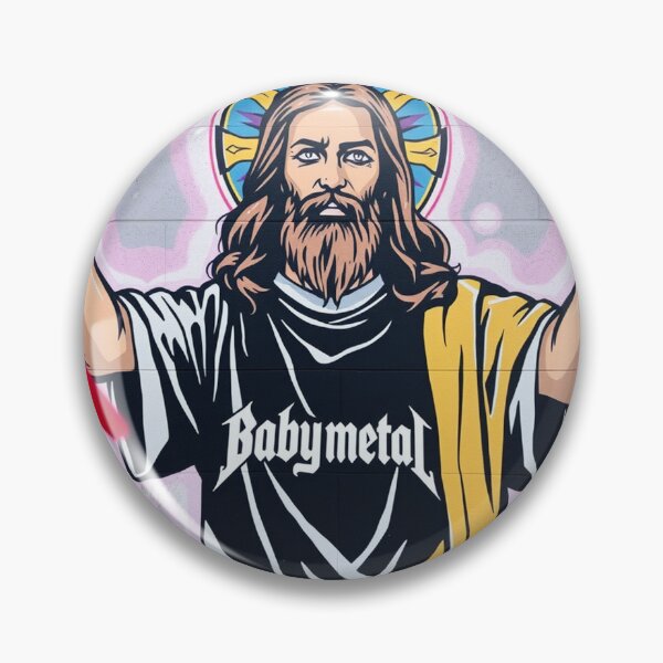 Item preview, Jesus Loves Babymetal, Metal Music, Graffiti Design designed and sold by Burn-Ego.