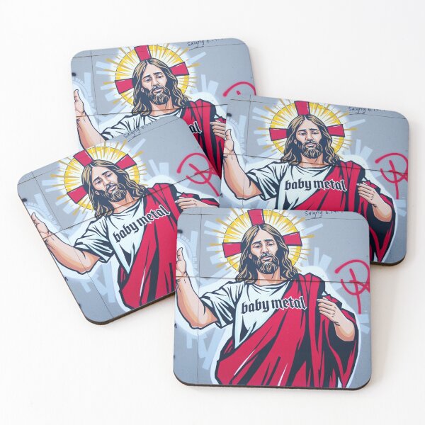 Item preview, Jesus Loves Babymetal, Kawaii Metal, Graffiti Design designed and sold by Burn-Ego.