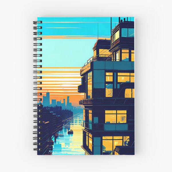 Item preview, City Sunset Illustration  5 designed and sold by Domo-Design.