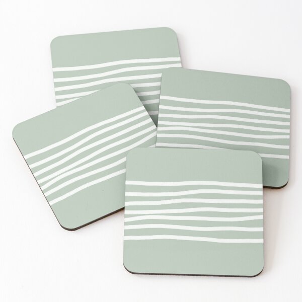 Item preview,  Abstract Linear Composition in Laurel Green designed and sold by Pattern&Pixel.