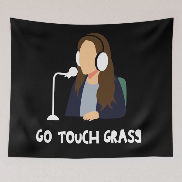 Item preview, Brett Cooper - Go Touch Grass designed and sold by DesginsDone.