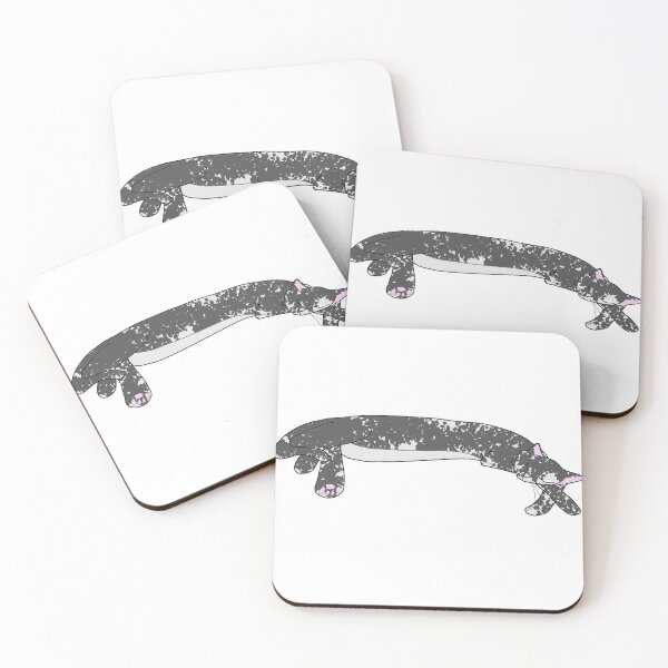 Item preview, sleeping gray spotted cat designed and sold by Kalhanne.