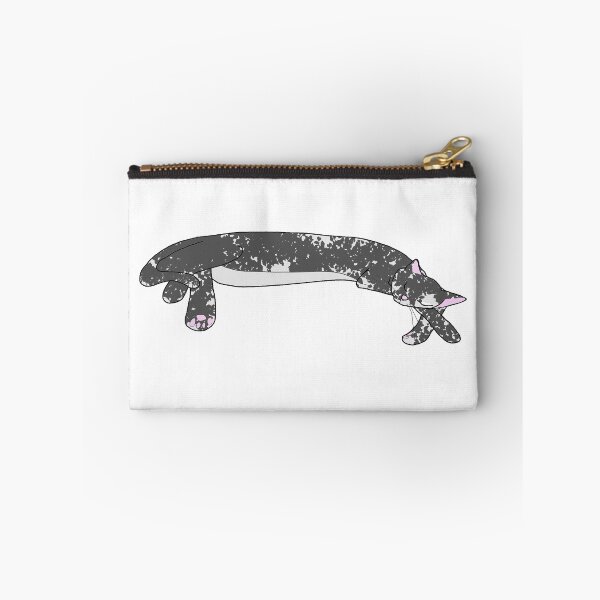 Item preview, sleeping gray spotted cat designed and sold by Kalhanne.