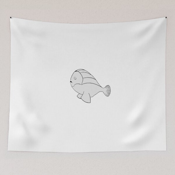 Item preview, little fish monochrome designed and sold by Kalhanne.