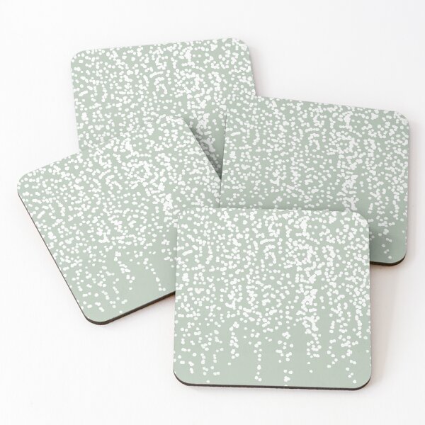 Item preview, Modern Raindrop Abstract Art in Olive Green designed and sold by Pattern&Pixel.