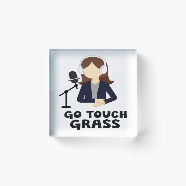 Item preview, Brett Cooper - Go Touch Grass designed and sold by DesginsDone.