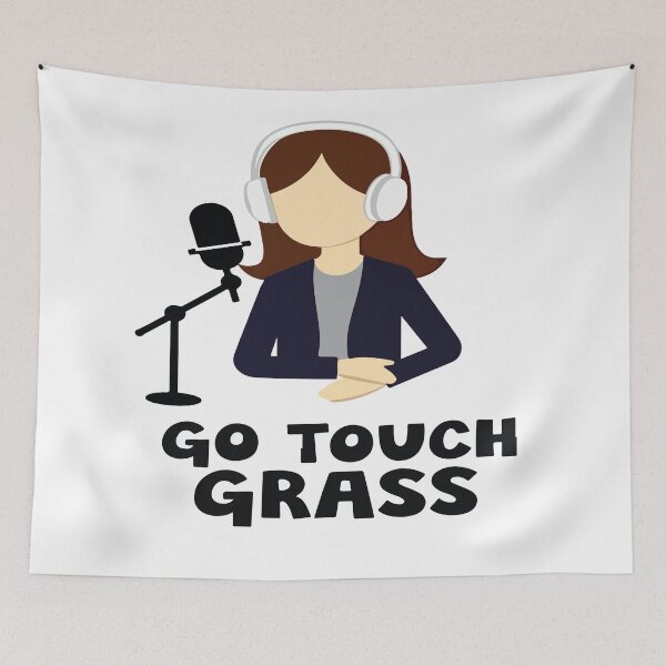 Item preview, Brett Cooper - Go Touch Grass designed and sold by DesginsDone.