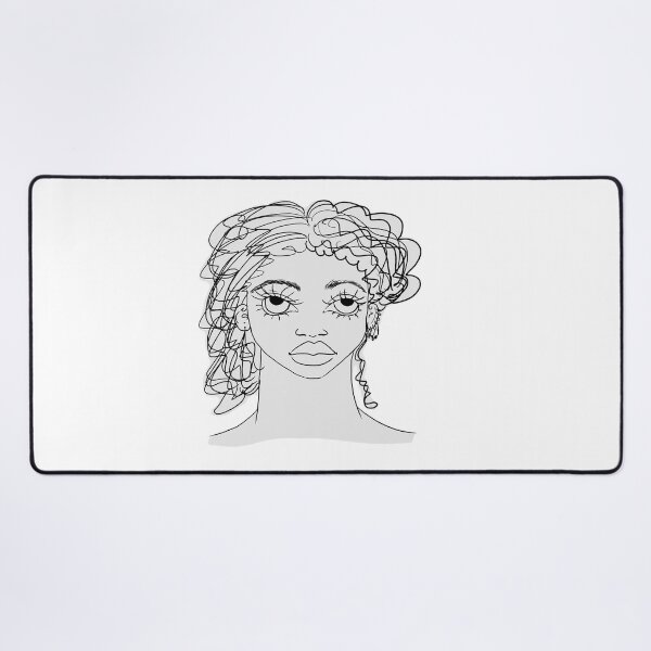 Item preview, monochrome portrait designed and sold by Kalhanne.