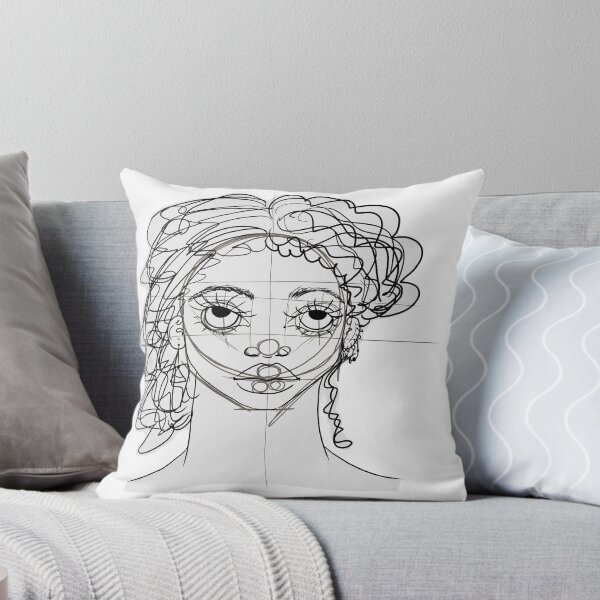Item preview, monochrome portrait sketch designed and sold by Kalhanne.