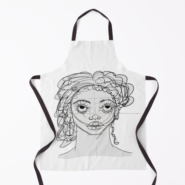 Item preview, monochrome portrait sketch designed and sold by Kalhanne.