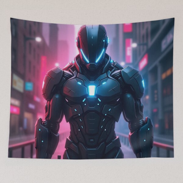 Item preview, CYBERNETIC WARRIOR designed and sold by AvalonTshirts.