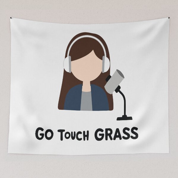 Item preview, Brett Cooper - Go Touch Grass designed and sold by DesginsDone.
