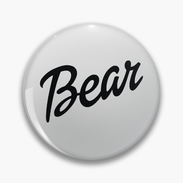 Item preview, Bear text in black designed and sold by gayishdesign.