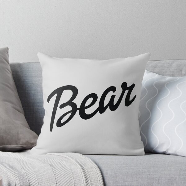 Item preview, Bear text in black designed and sold by gayishdesign.