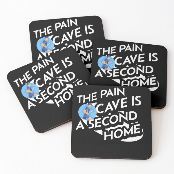 Item preview, The Pain Cave Is a Second Home (runner) designed and sold by Tees16.