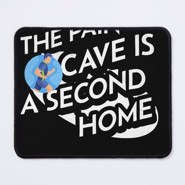 Item preview, The Pain Cave Is a Second Home (runner) designed and sold by Tees16.