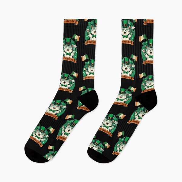 Item preview, St. Patrick’s Day Cat Ready for Shenanigans designed and sold by DarekShop.