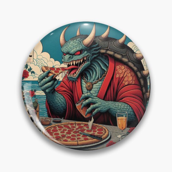 Item preview, Pizza turtle designed and sold by EvardeanPlus.