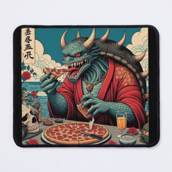Item preview, Pizza turtle designed and sold by EvardeanPlus.