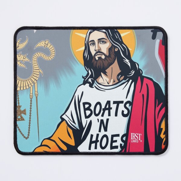 Item preview, Boats n Hoes Jesus, Graffiti Design, Funny designed and sold by Burn-Ego.