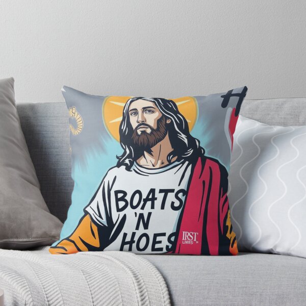 Item preview, Boats n Hoes Jesus, Graffiti Design, Funny designed and sold by Burn-Ego.