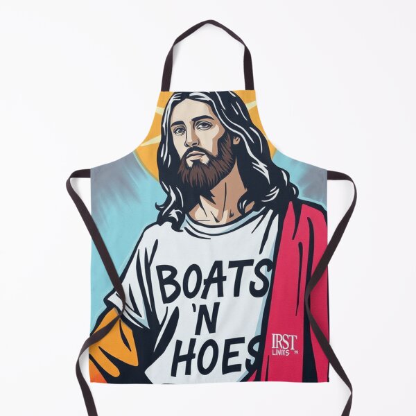 Item preview, Boats n Hoes Jesus, Graffiti Design, Funny designed and sold by Burn-Ego.