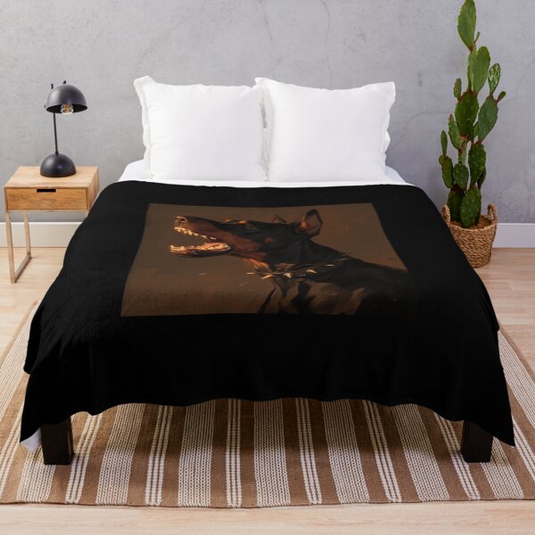 Item preview, Angry Doberman guard dog designed and sold by SMARTKIT DESIGNAGENCY.