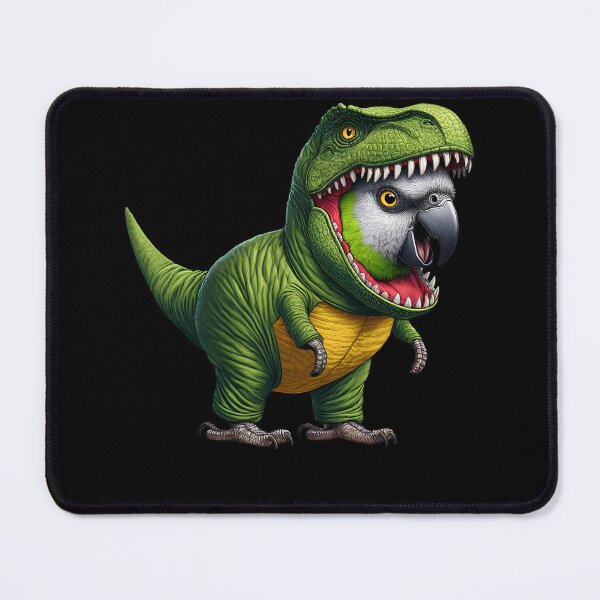 Item preview, Senegal Parrot Wearing Dinosaur Outfit Funny Bird Lover designed and sold by Kimberley King Art  King Art.