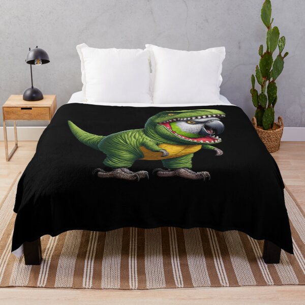 Item preview, Senegal Parrot Wearing Dinosaur Outfit Funny Bird Lover designed and sold by Kimberley King Art King Art.