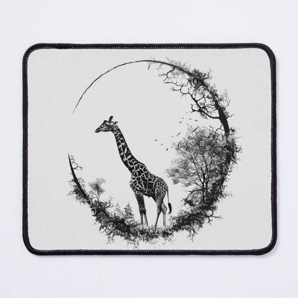 Item preview, Circle of Nature and Giraffe designed and sold by ellieknight911.