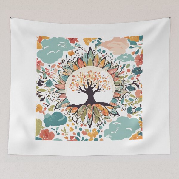 Item preview, Nurturing Nature – Flourish & Thrive with the Roots of Life designed and sold by catcurio.