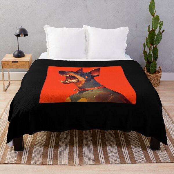 Item preview, Angry Doberman guard dog designed and sold by SMARTKIT DESIGNAGENCY.