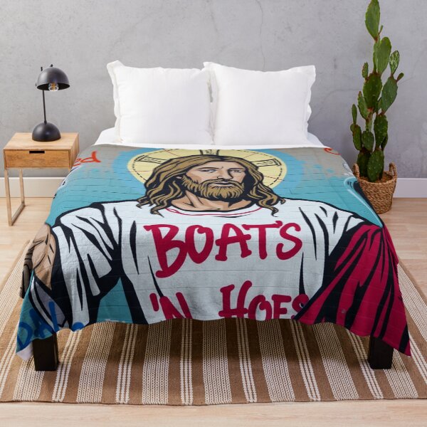 Item preview, Boats n Hoes Jesus, Graffiti Art, Funny designed and sold by Burn-Ego.