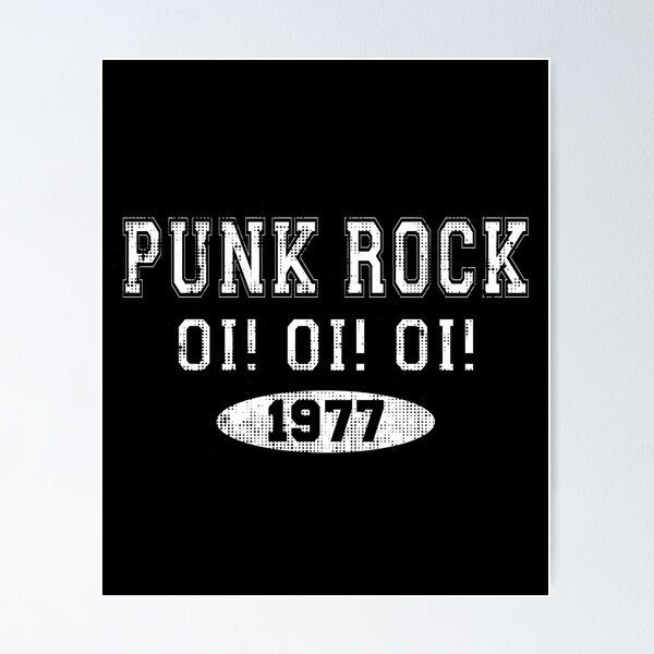 Item preview, PUNK ROCK OI! OI! 1977 - Vintage Punk  designed and sold by Shirt-Face.