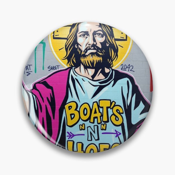 Item preview, Boats n Hoes Messiah, Graffiti Art, Funny designed and sold by Burn-Ego.