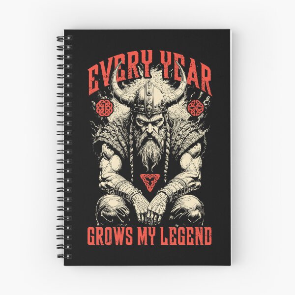 Item preview, Viking Birthday Every Year Grows Legend Old Age Norse Celtic designed and sold by GrandeDuc.